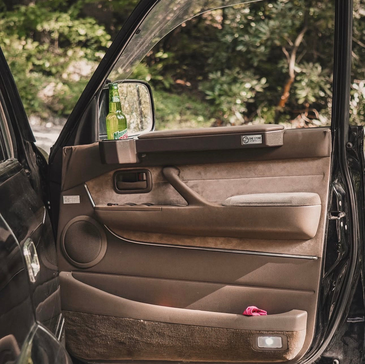 Brown — 80 Series Landcruiser Armrests (Pair)