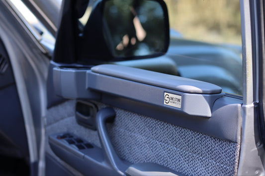 80 Series Landcruiser Armrests Grey.(Driver and Passenger)