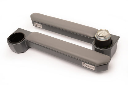 Grey front armrest set, 70 Series LandCruiser