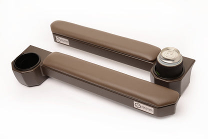 Brown — 80 Series Landcruiser Armrests (Pair)