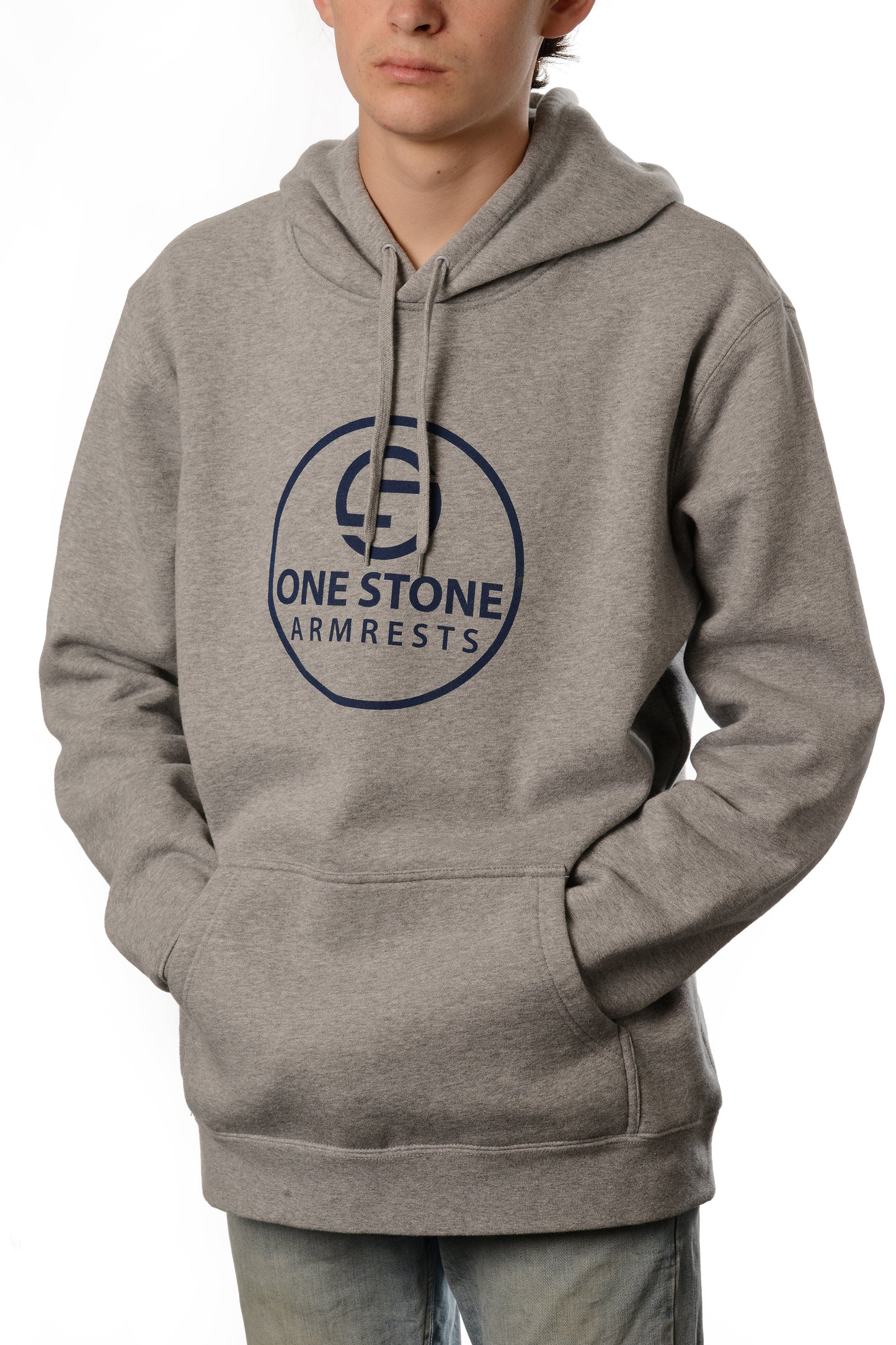 One Stone Armrests Grey hoodie