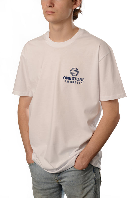 One Stone Armrests White Tee